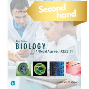 CELS191 Edition - Biology: A Global Approach (3e of Global 12th edition) - SECOND HAND COPY